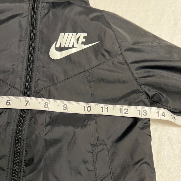 Nike Boy's Black Jacket Full Zip Hoodie Size 4T - Picture 5 of 7